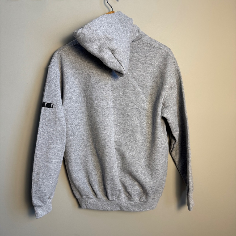 Sesame Street Oscar the Grouch Talkin Trash Hoodie Sweatshirt Gray Medium‎ NEFF - Picture 7 of 16